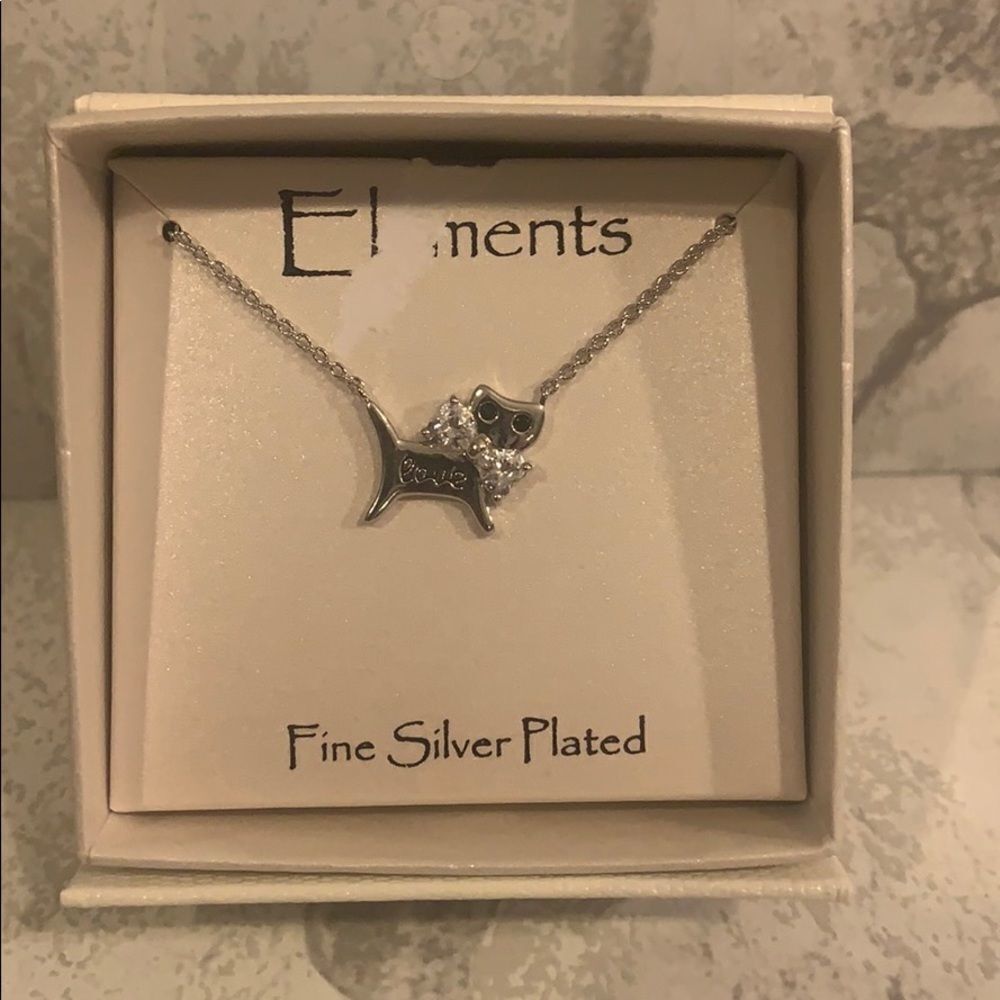 Sterling Silver "love" Necklace